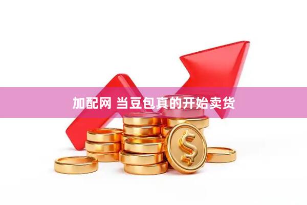 加配网 当豆包真的开始卖货