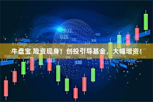 牛盘宝 险资现身！创投引导基金，大幅增资！