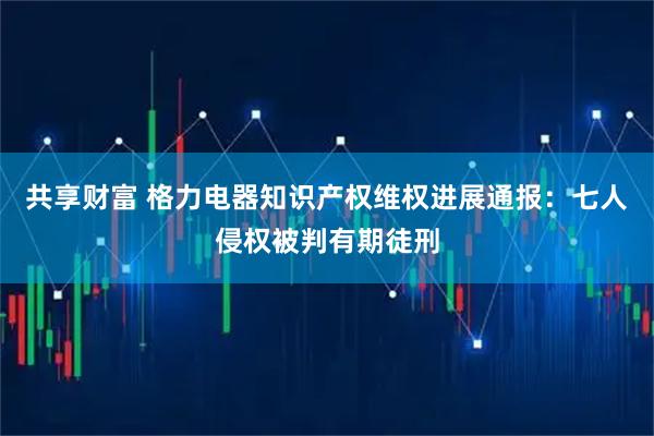 共享财富 格力电器知识产权维权进展通报：七人侵权被判有期徒刑