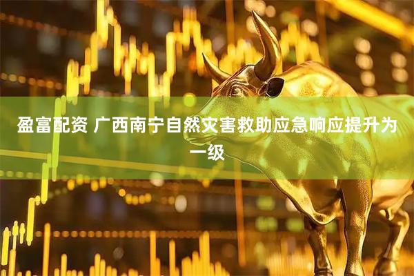 盈富配资 广西南宁自然灾害救助应急响应提升为一级